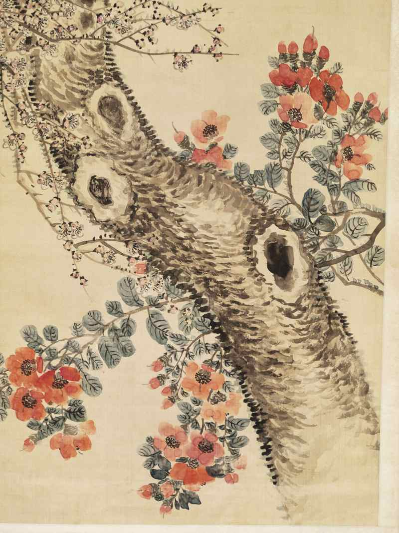 癸巳（1893年）作 姜筠 长寿繁华 - 图7