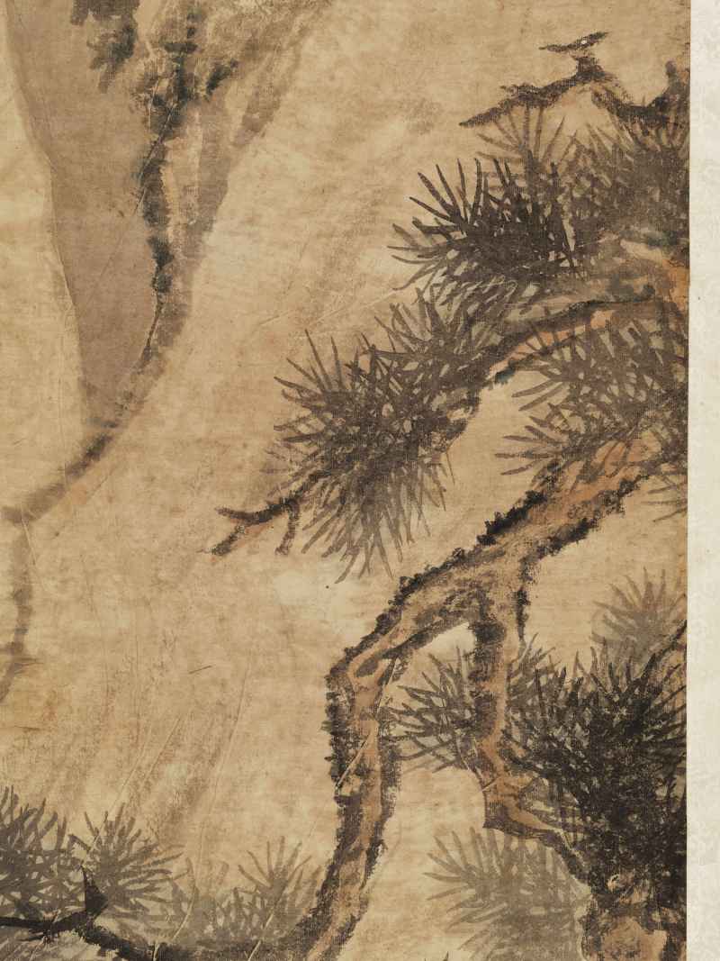 丁卯（1688年）作 高其佩（款） 寒斋独坐 - 图7
