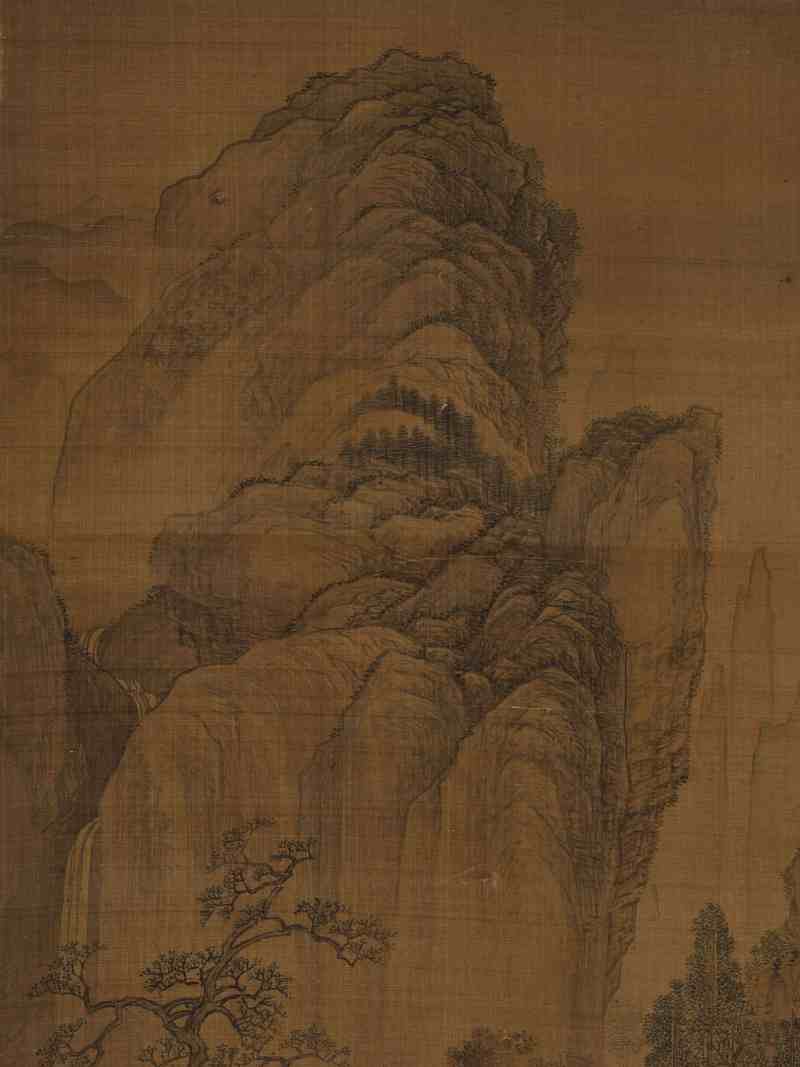 庚申（1680年）作 王翚（款） 春山读书图 - 图3