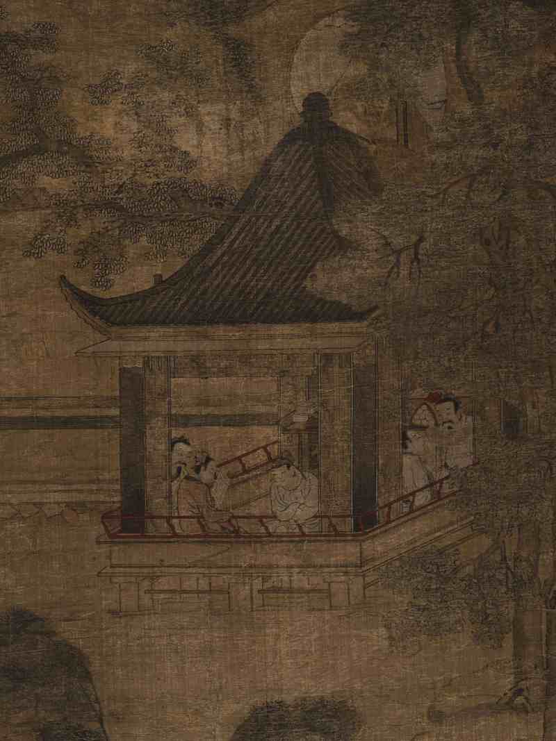 佚名 溪畔读书图 - 图17