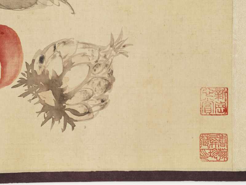 董棨 山斋清供卷 - 图12