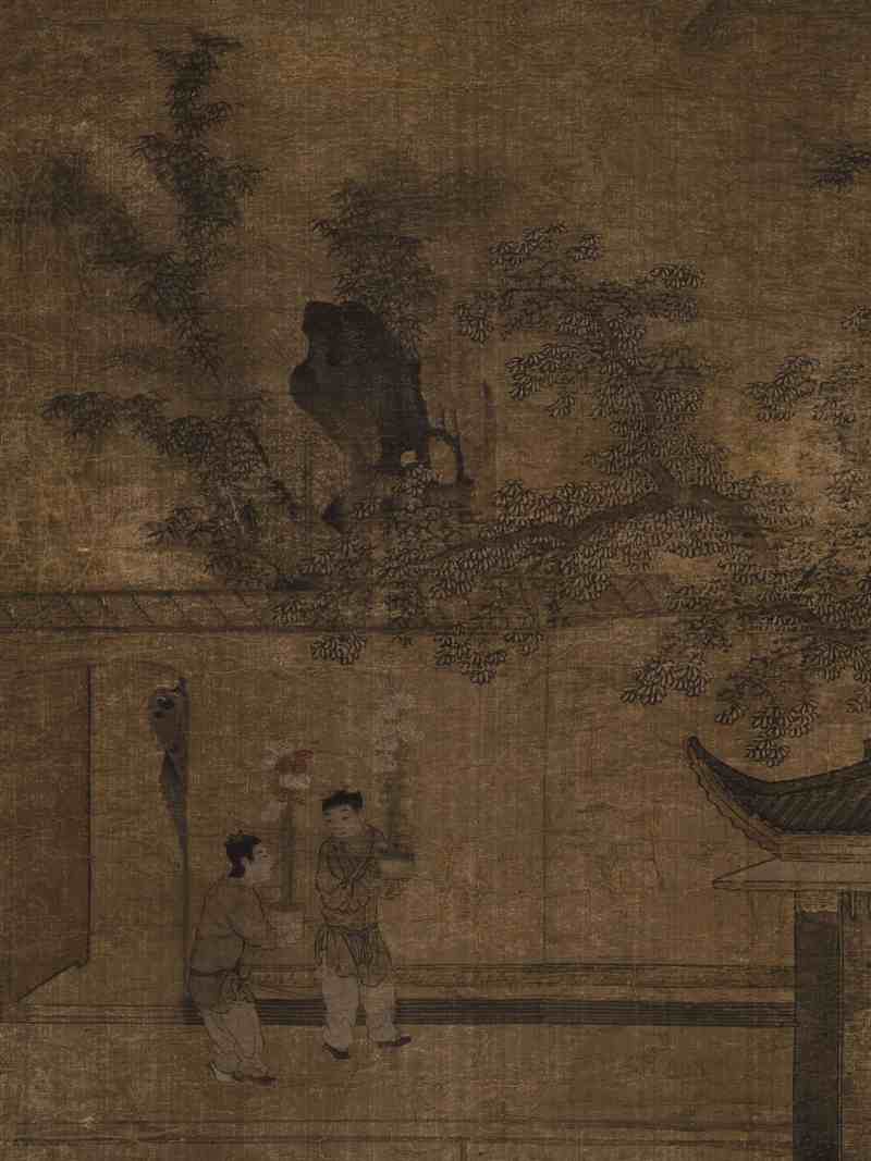 佚名 溪畔读书图 - 图18