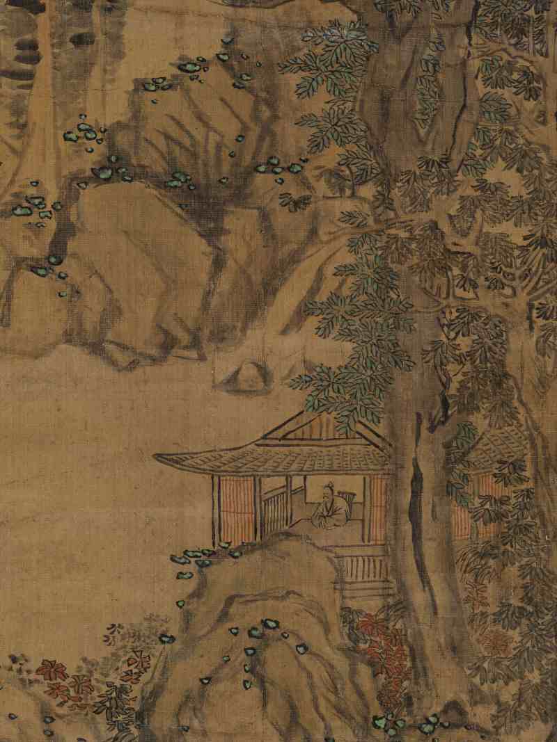 庚寅（1650年）作 蓝瑛（款） 松溪客话 - 图6