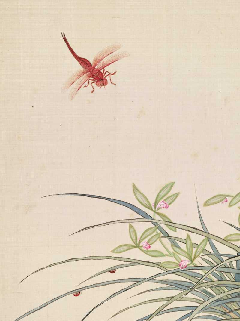 丁酉（1897年）作 梁德润、孙毓汶 花卉草虫册 - 图42