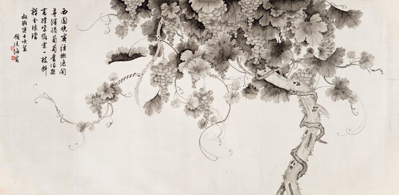 凌海霞 墨葡萄