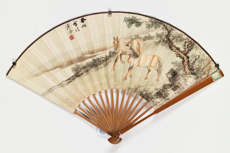 溥佺、杨千里 双骏·行书苏子美《沧浪集》 - 图2