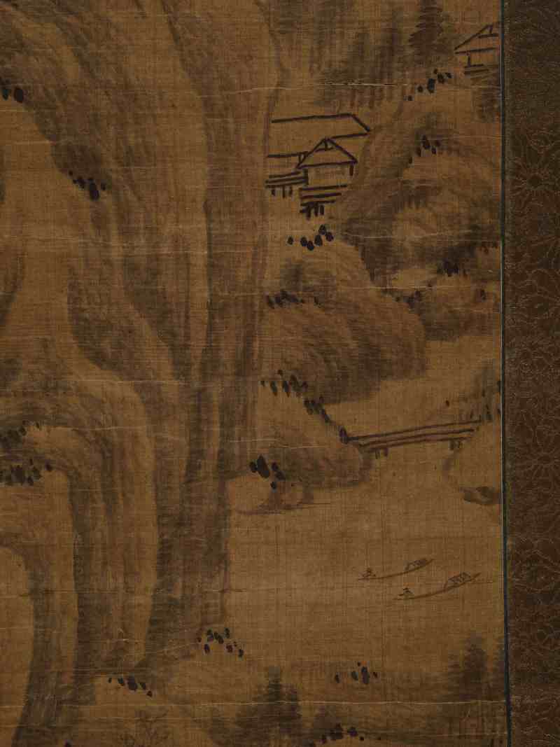文永丰（款） 秋山渔归 - 图11