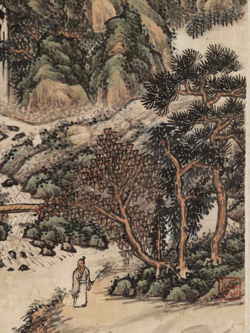 庚寅（1710年）作 王翚（款） 山水册 - 图8