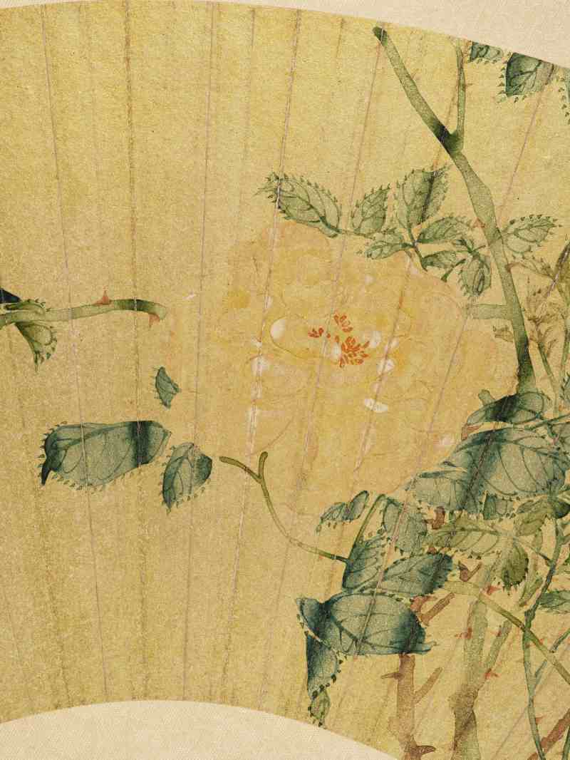 乙亥（1875年）、丁卯（1867年）作 汤世澍 花卉二帧 - 图4