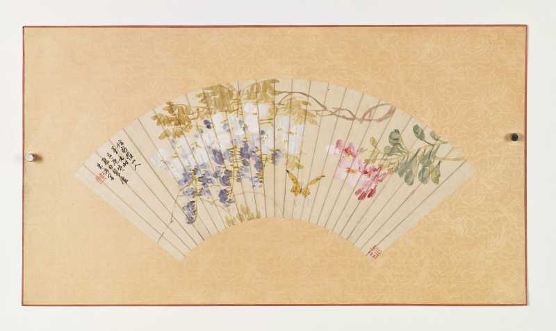 庚寅（1890年）、己丑（1889年）作 朱偁、陆恢、朱梦泉 花鸟三帧 - 图13