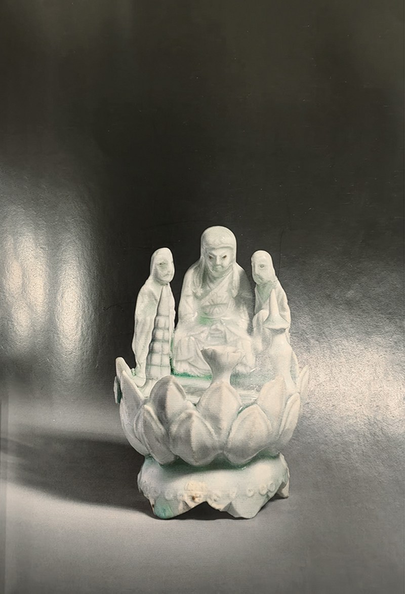 南宋青白瓷泗州大聖像 - 图3