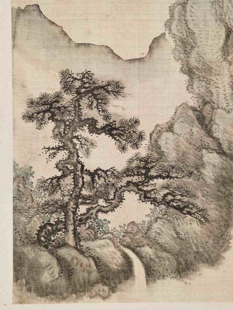 癸酉（1813年）作 汪圻（款）、姜壎、金雯 山水人物六帧 - 图37