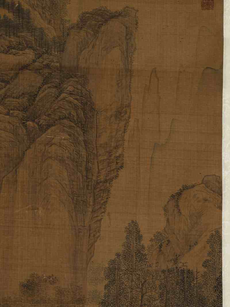庚申（1680年）作 王翚（款） 春山读书图 - 图6