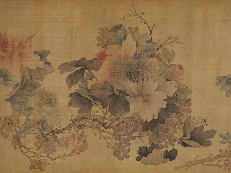 光绪丙午（1906年）作 慈禧（款） 富贵寿考 - 图8