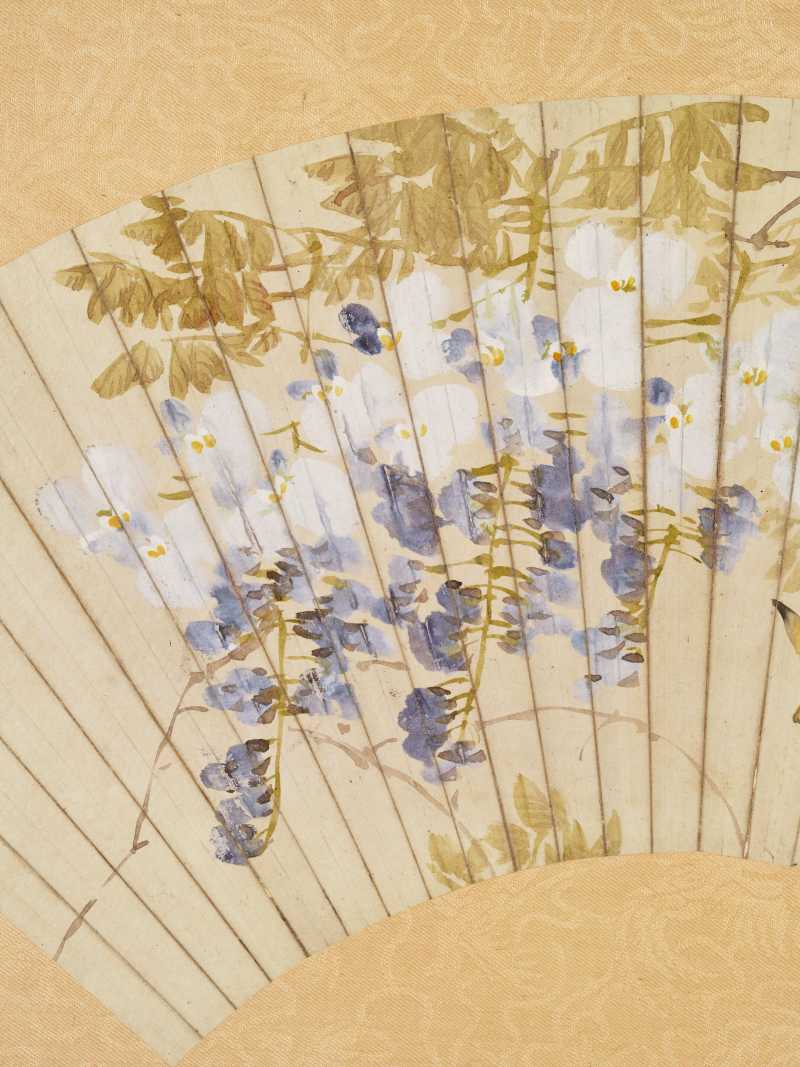 庚寅（1890年）、己丑（1889年）作 朱偁、陆恢、朱梦泉 花鸟三帧 - 图14