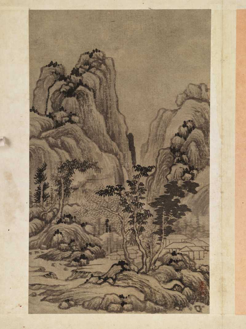 恽本初（款） 山水册 - 图21