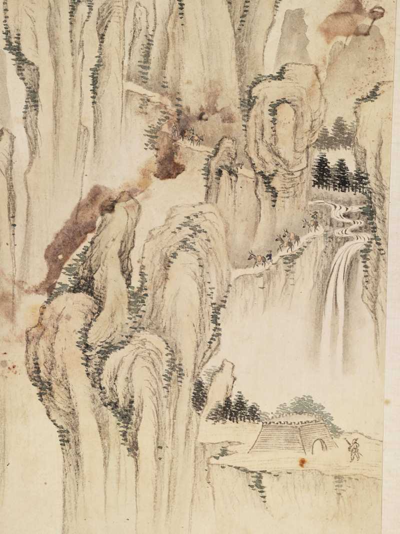 黄向坚（款） 云川十二景 - 图46