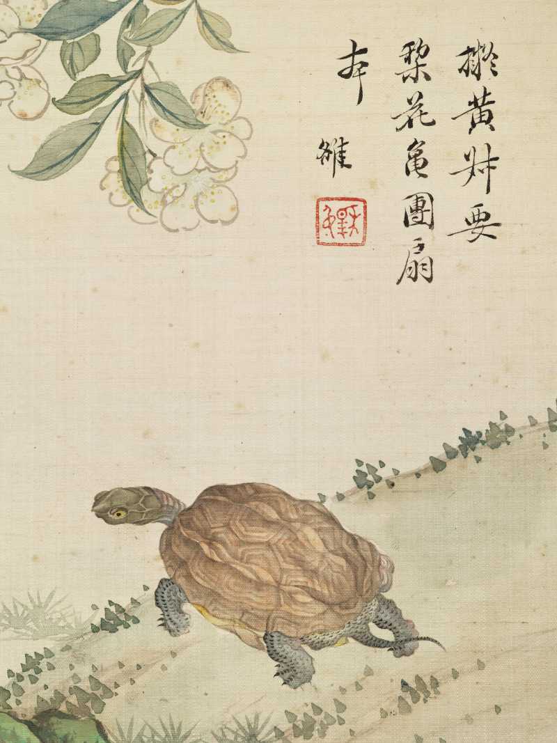 道光甲午（1834年）作 翁雒 花鸟写生册 - 图13