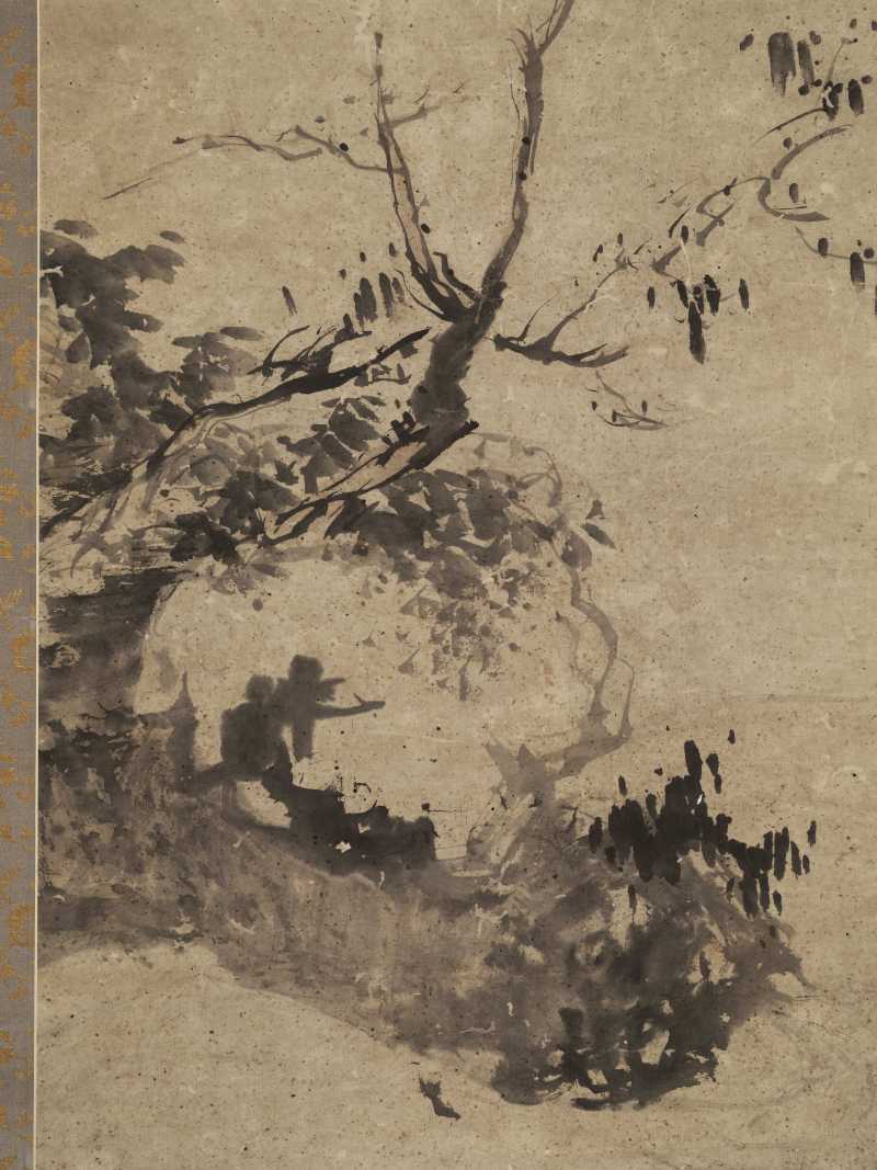 癸未（1703年）作 高其佩（款） 秋树图 - 图3