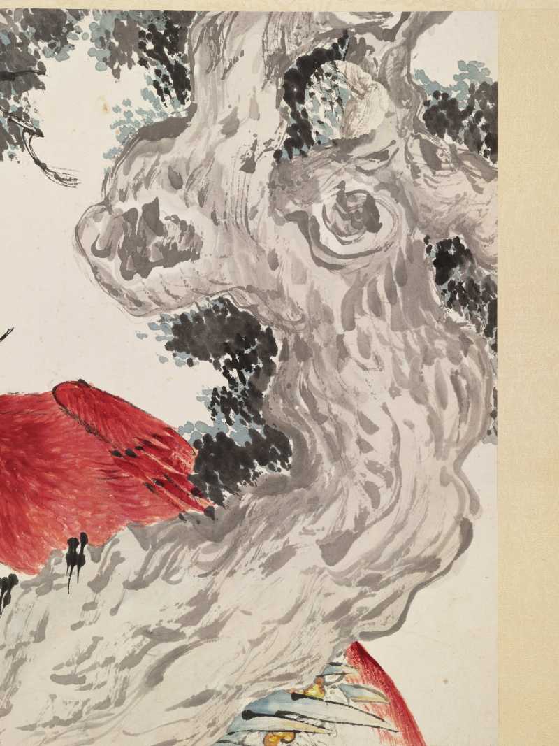 癸丑（1913年）、己卯（1879年）作 王礼、张熊、丁宝书 花鸟三帧 - 图12