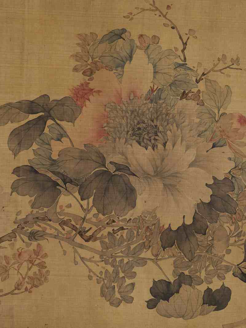 光绪丙午（1906年）作 慈禧（款） 富贵寿考 - 图9