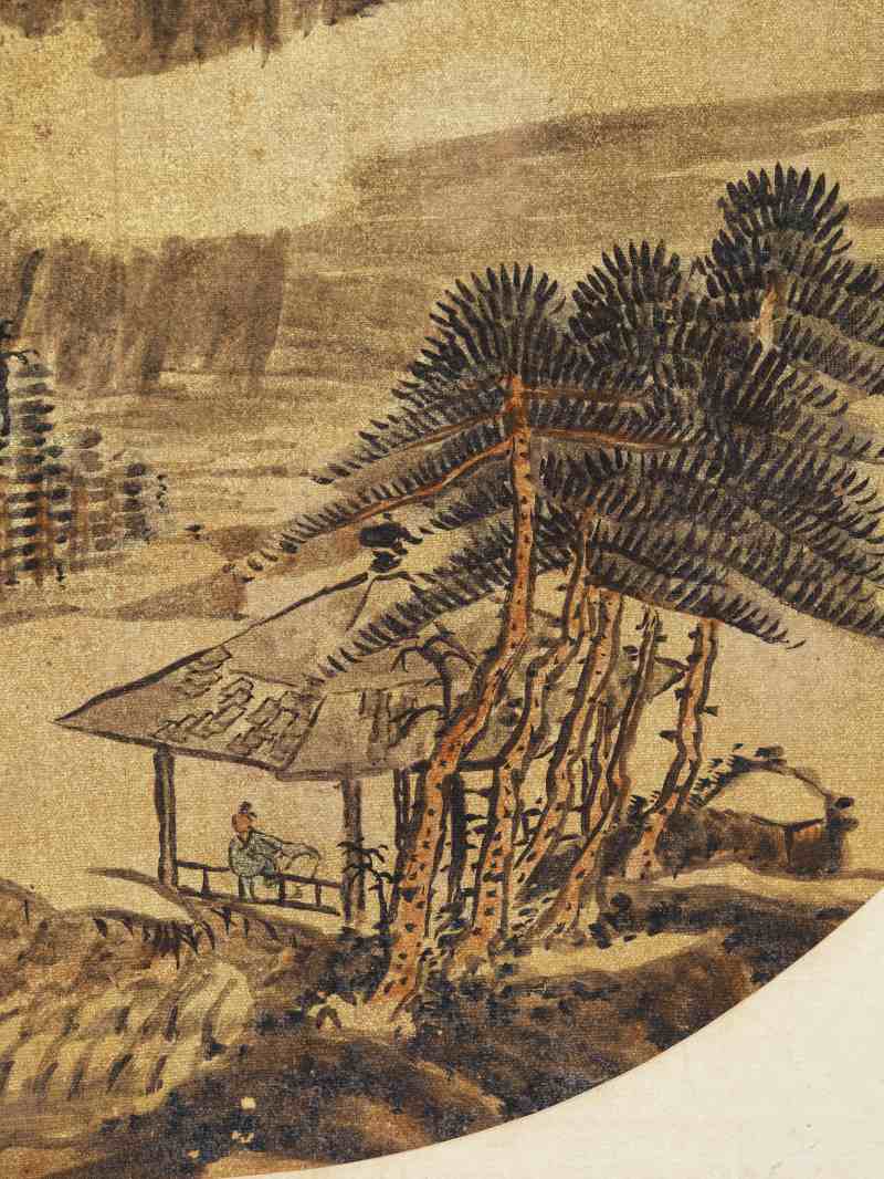 戊戌（1898年）作 任预 仿古山水册 - 图58