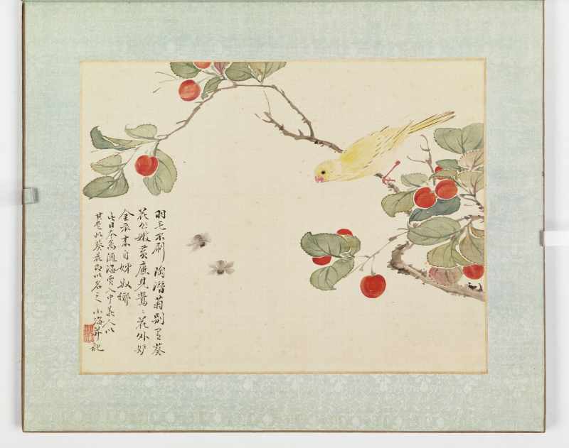 道光甲午（1834年）作 翁雒 花鸟写生册 - 图15