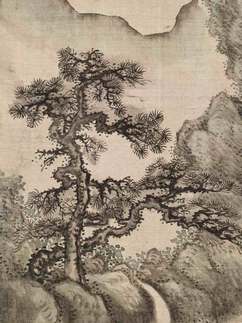 癸酉（1813年）作 汪圻（款）、姜壎、金雯 山水人物六帧 - 图40
