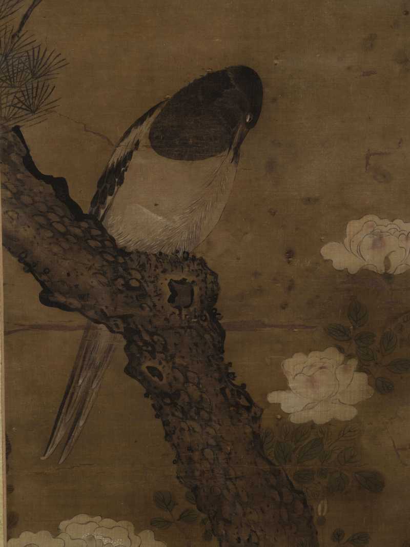 佚名 花鸟四屏 - 图8