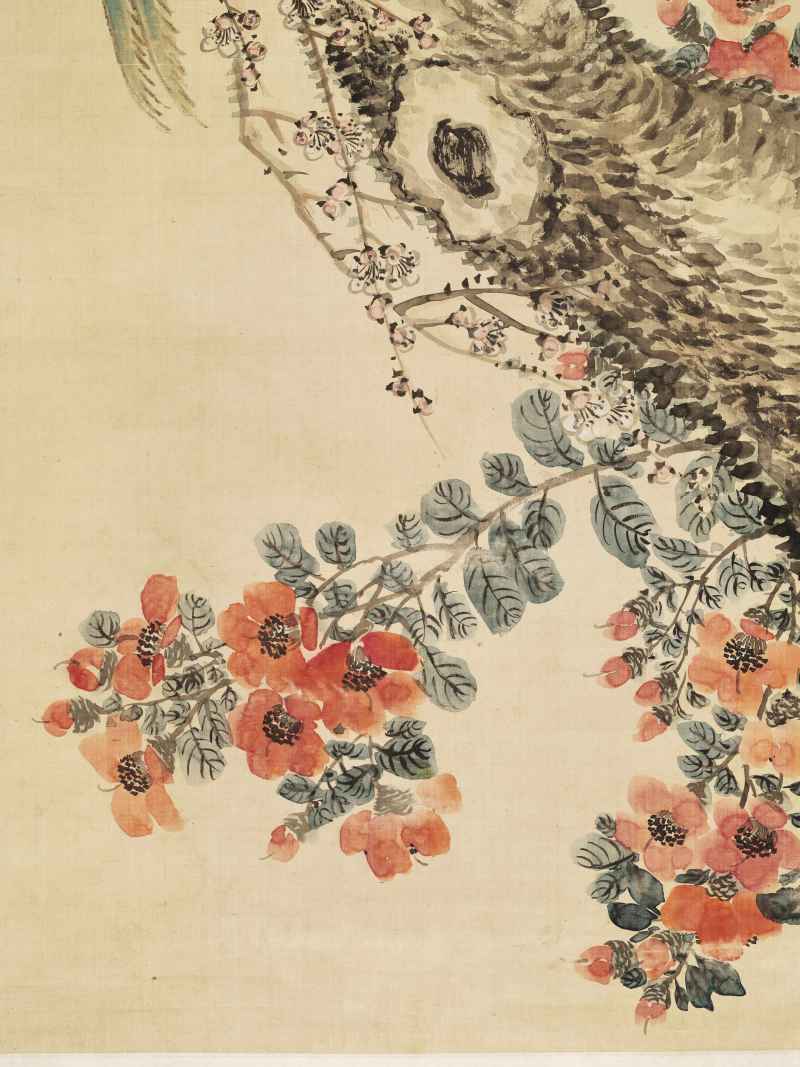 癸巳（1893年）作 姜筠 长寿繁华 - 图12
