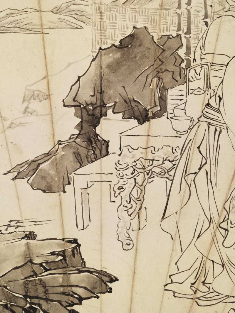 史不昧 扇面集锦册 - 图34