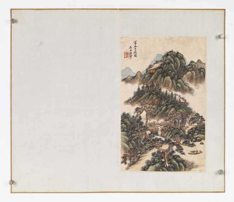 庚寅（1710年）作 王翚（款） 山水册 - 图11