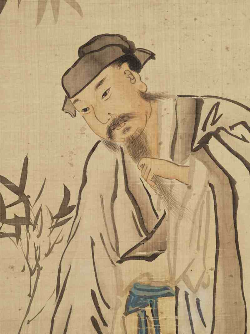 改琦 竹林高士 - 图4