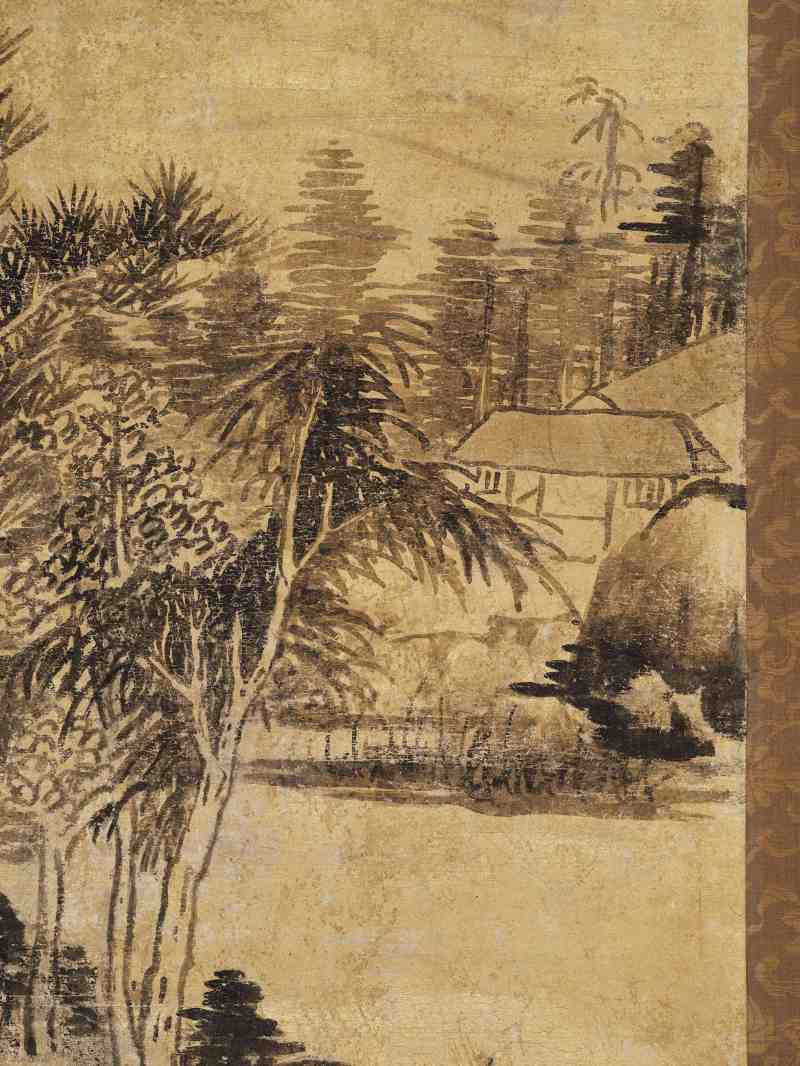 辛亥（1671年）作 朱轩 临董山水 - 图9