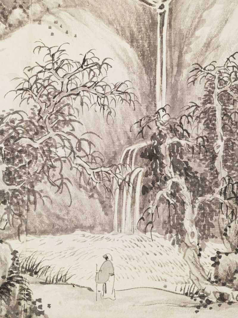 道光壬午（1822年）作 董棨 自出胸臆山水册 - 图15