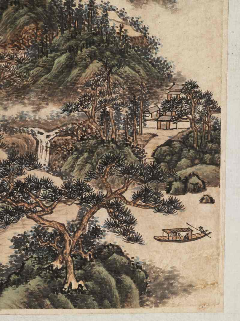 庚寅（1710年）作 王翚（款） 山水册 - 图12