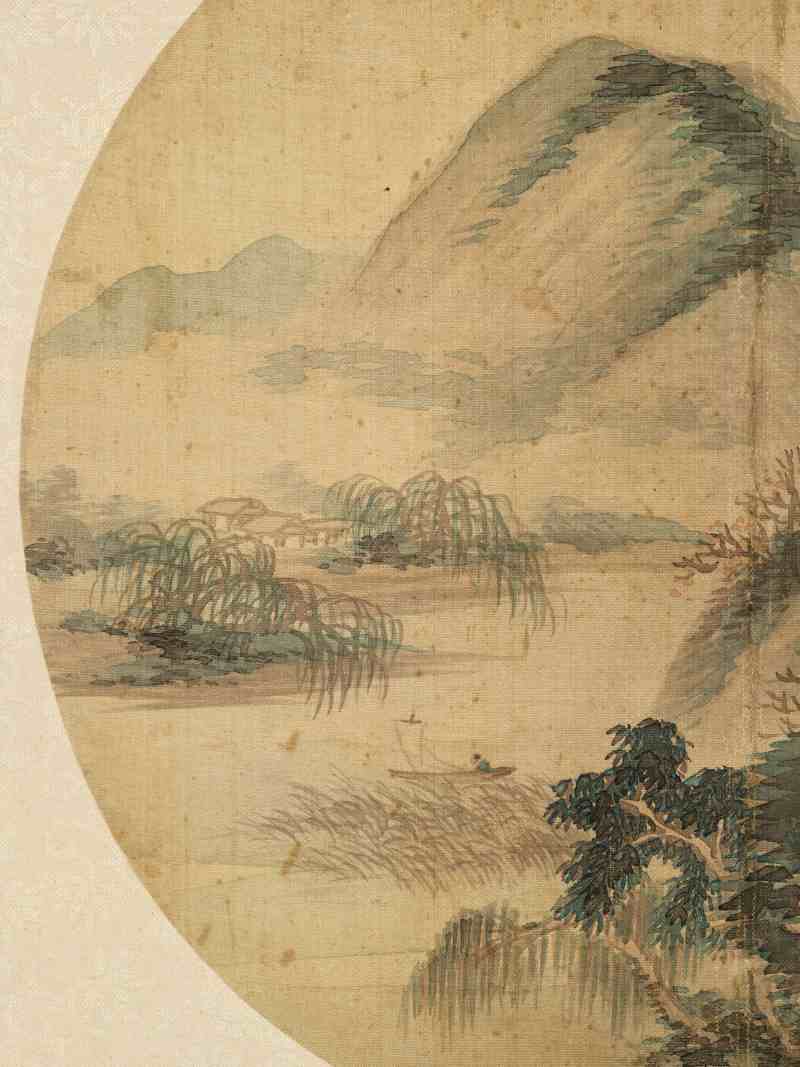 壬午（1882年）、辛亥（1911年）作 杨伯润、吴石仙 山水二帧 - 图3