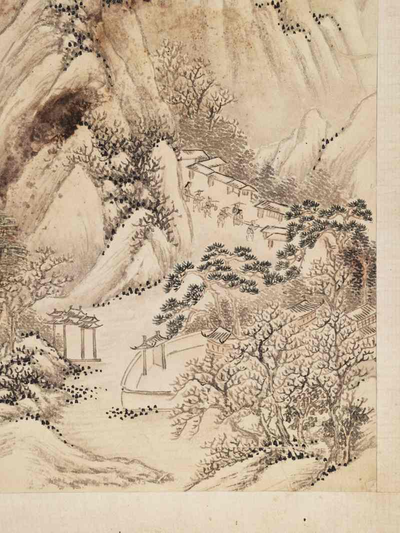黄向坚（款） 云川十二景 - 图8