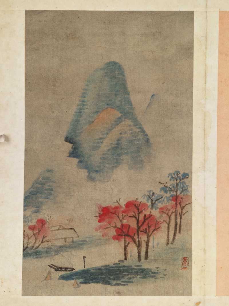 恽本初（款） 山水册 - 图25
