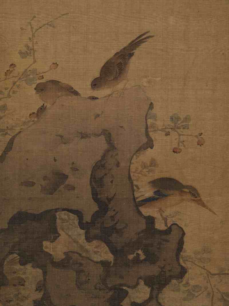 吕亢（款） 百爵一醉图 - 图9