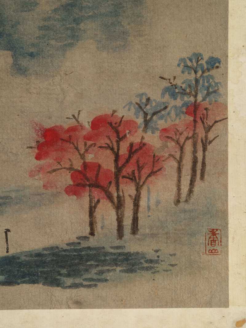 恽本初（款） 山水册 - 图26