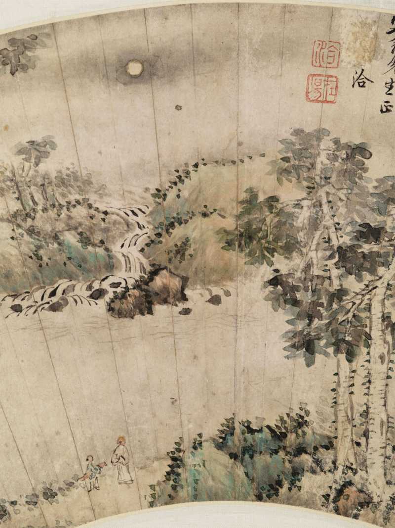 戊午（1798年）作 张洽 竹梧书屋 - 图6