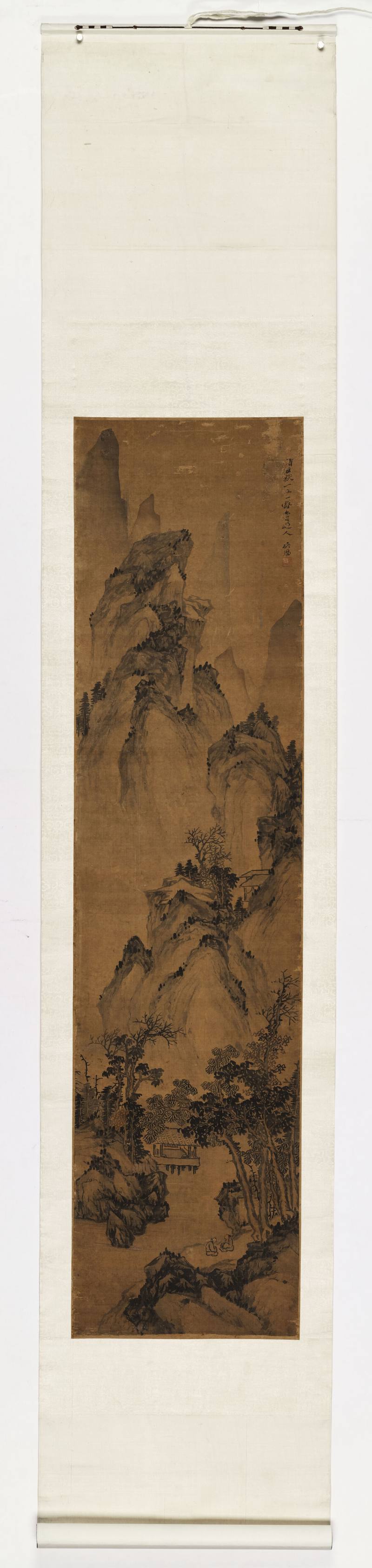 癸亥（1683年）作 吴历（款） 山水四屏 - 图31