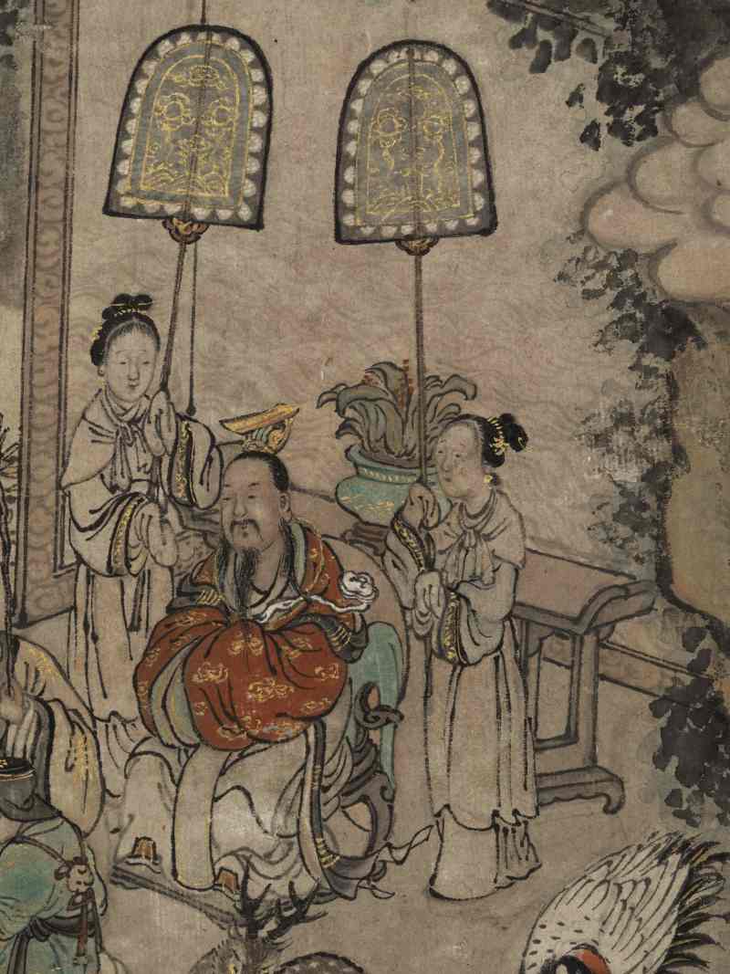 同治壬申（1872年）作 杨得霖 群仙拱祝图 - 图20