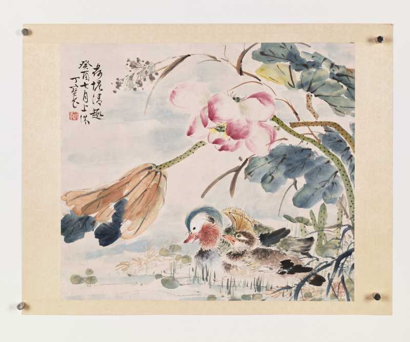 癸丑（1913年）、己卯（1879年）作 王礼、张熊、丁宝书 花鸟三帧 - 图17