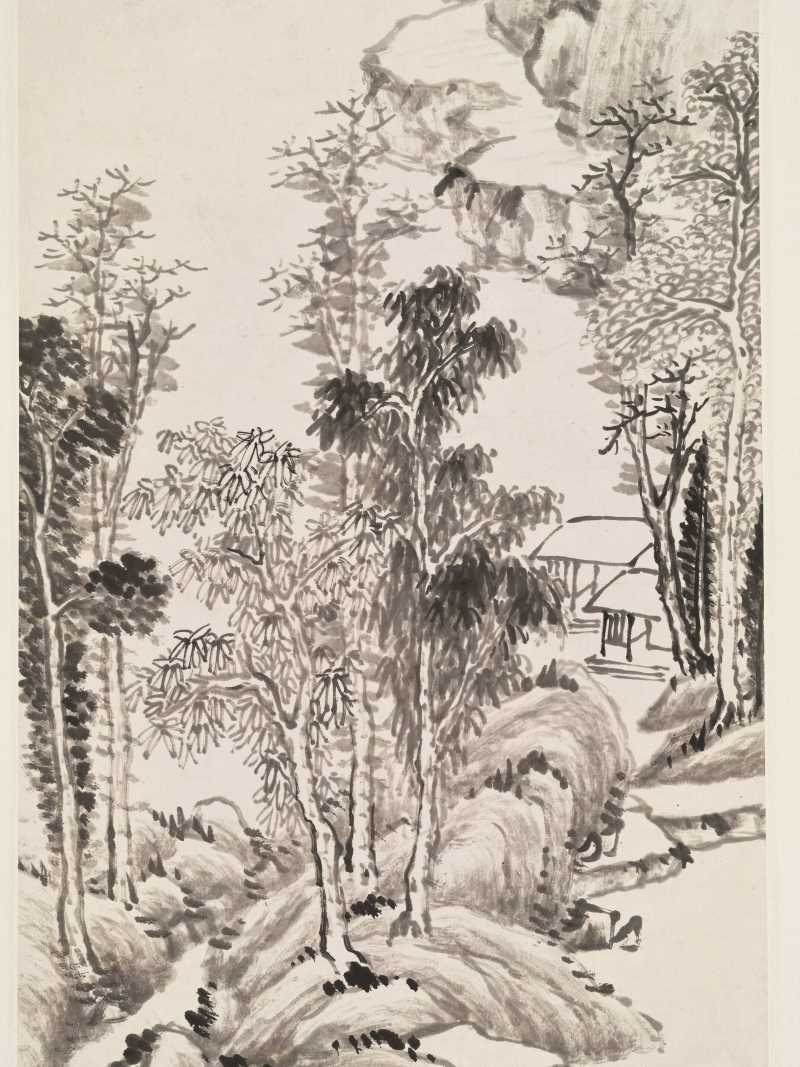 屠倬（款） 溪桥清远 - 图5