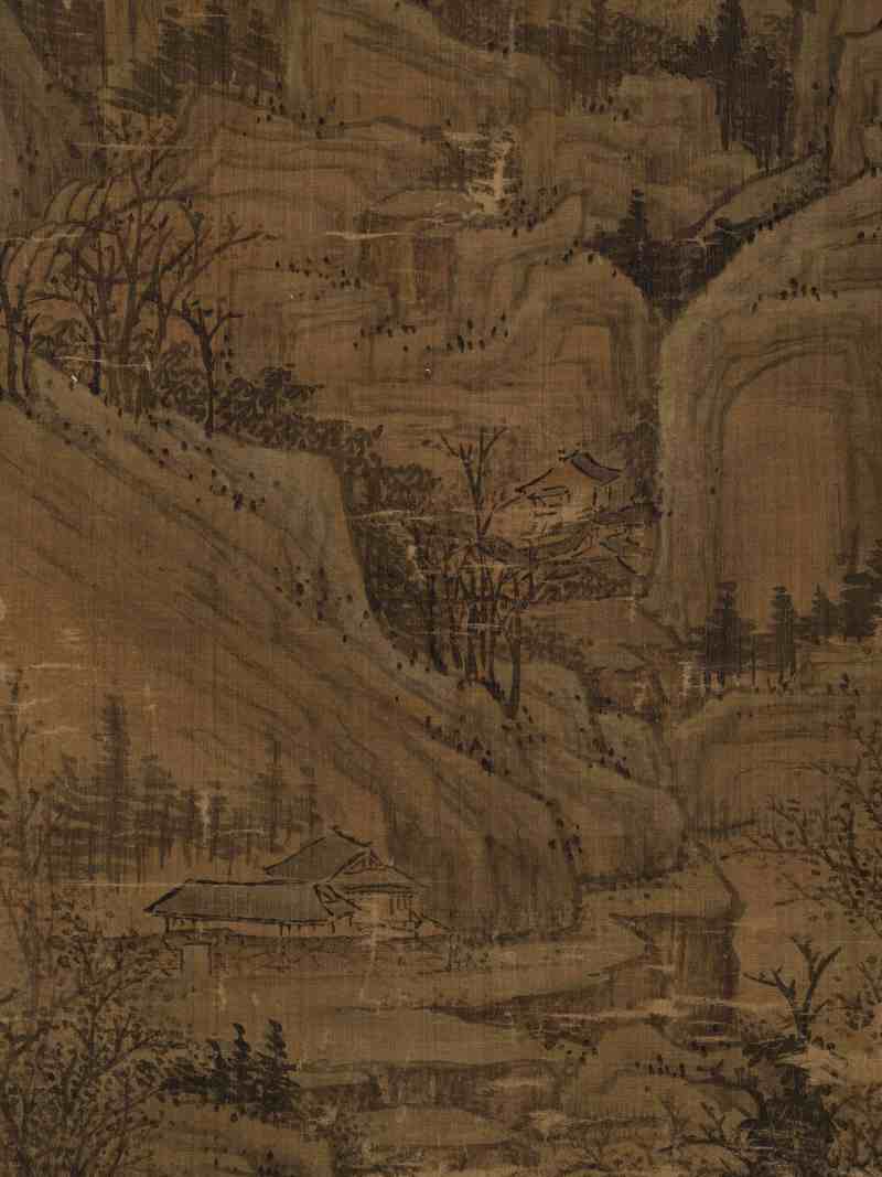 项绅 秋林散步图 - 图8