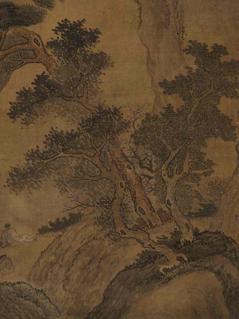 辛酉（1501年）作 沈周（款） 停琴听涛 - 图6