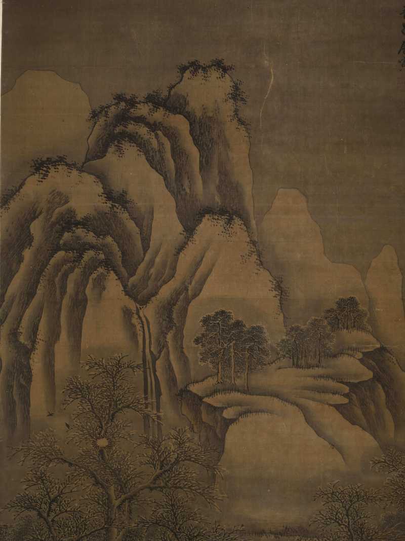 唐寅（款） 避寒图 - 图3