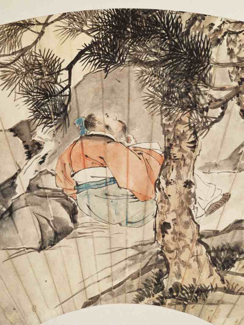 史不昧 扇面集锦册 - 图39